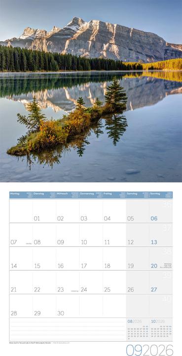 Image du produit Magie des Lichts Kalender 2026 - 30x30 (30 x 30 cm, Couverture rigide, Anglais, Français, Italien)