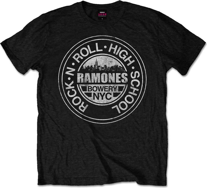 Ramones Rock 'n Roll High School, Bowery, NYC (XL)