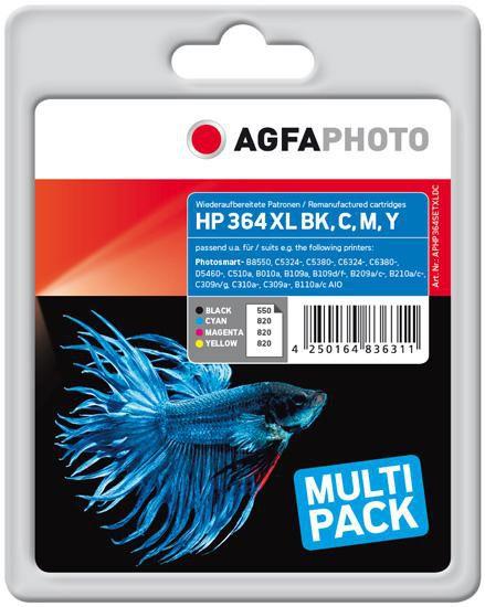 Produktbild AGFAPHOTO Aphp364setxldc (BK, C, M, Y)