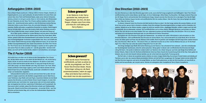Produktbild Tribute Edition Harry Styles Mosaik Stickerbuch