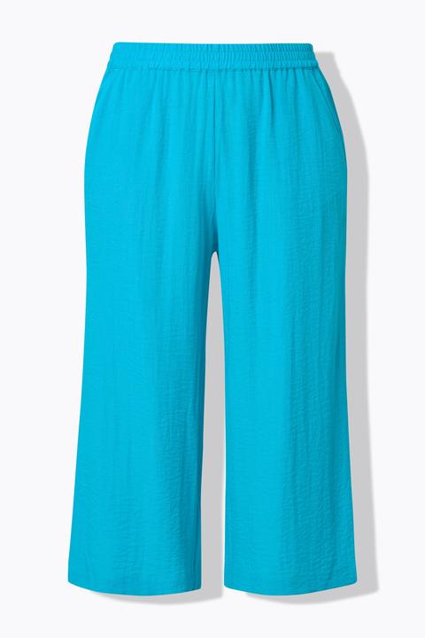 Produktbild Ulla Popken Culotte, wadenlang, weites Bein, Elastikbund (44)