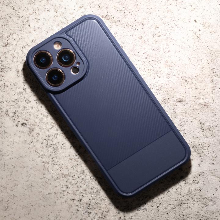 Image du produit OEM Simple Carbon case for Samsung Galaxy S25 blue (Samsung Galaxy S25)
