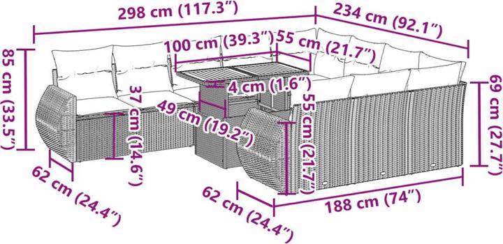 Produktbild vidaXL Lucas