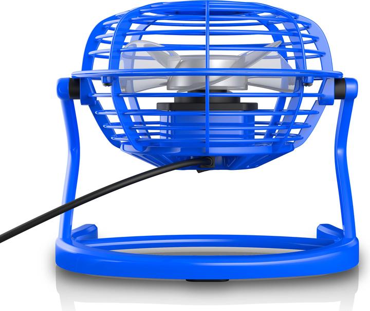 Image du produit CSL Mini ventilateur USB, ventilateur de table inclinable, interrupteur marche/arrêt, optimal pour le