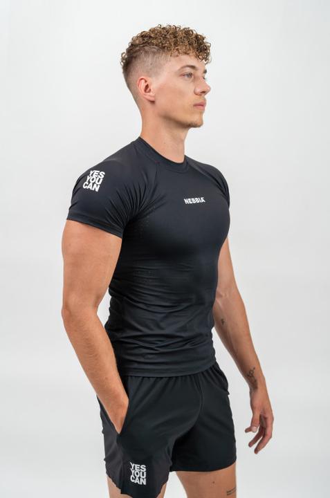 Immagine prodotto Nebbia Maglietta a compressione per l'allenamento Performance 339 - nero (XL)