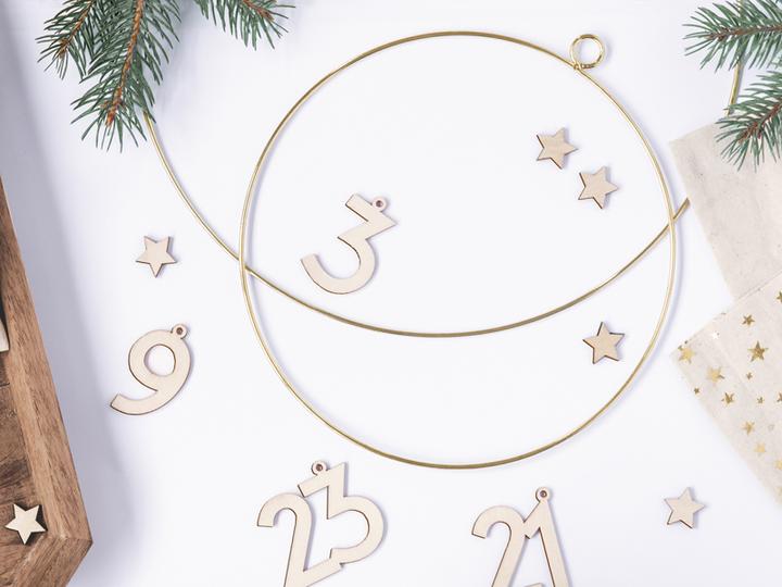 Produktbild Partydeco Metal hanging decorations Hoops, mix (1 pkt / 2 pc.) (2 Stück)