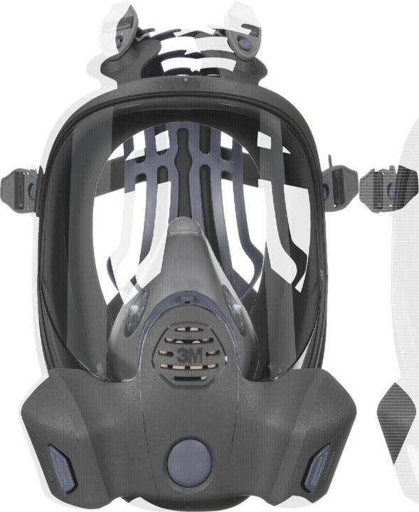 Actual product image 3M Atemschutz-Vollmaske (1x)