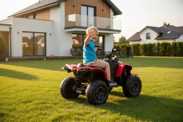 Produktbild Hatis Children's Electric Quad Bike CAN-AM, Black/Red