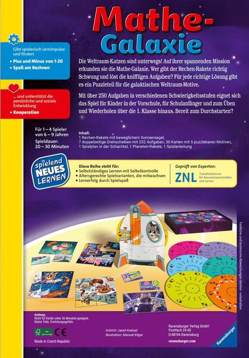 Immagine prodotto Ravensburger Galassia matematica (Tedesco, 6 - 9 anni)