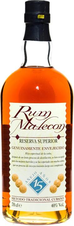 Produktbild Malecon 15 years (1 x 70 cl)