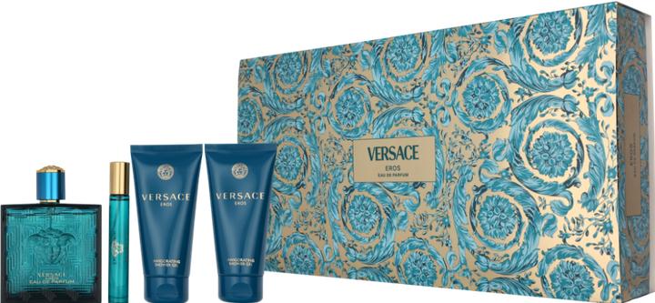 Actual product image Versace Eros Christmas 2024 Eau de Parfum / Shower Gel / After Shave Balm / Travel (Fragrance set)