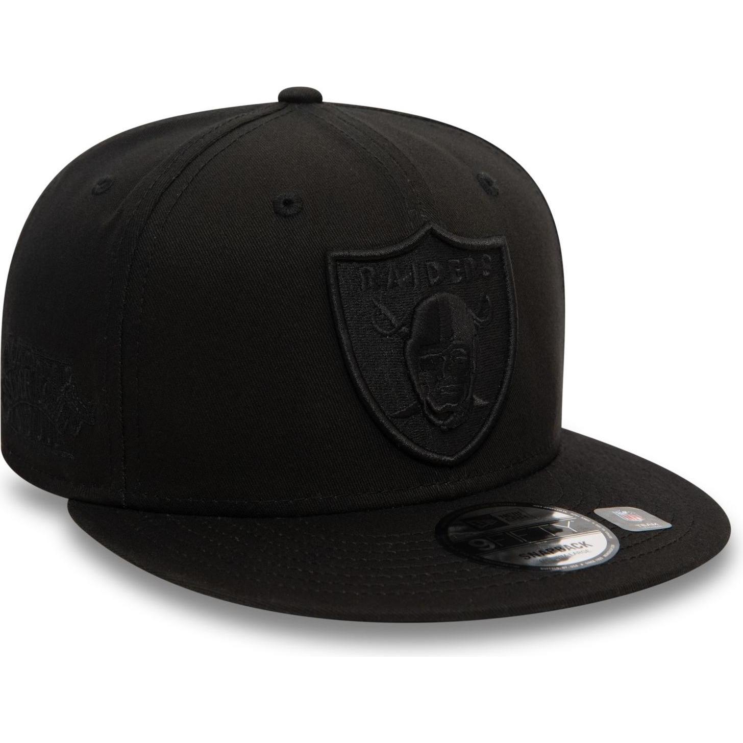 New Era, Herren, Cap, 9Fifty Snapback Cap - TONAL Las Vegas Raiders - S/M, Schwarz, (M)