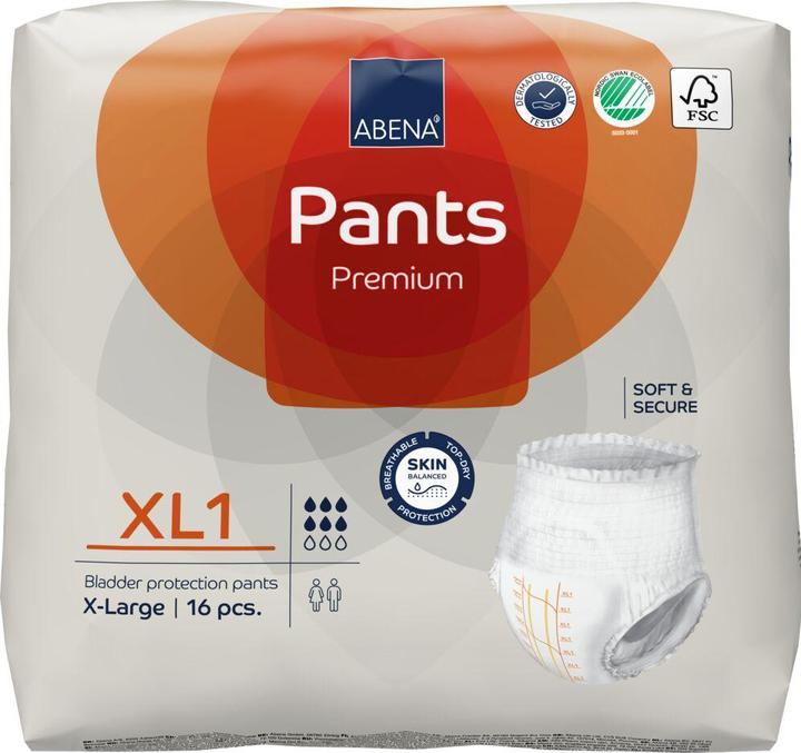 Actual product image Abena Premium XL1 orange (16 x, Large plus)