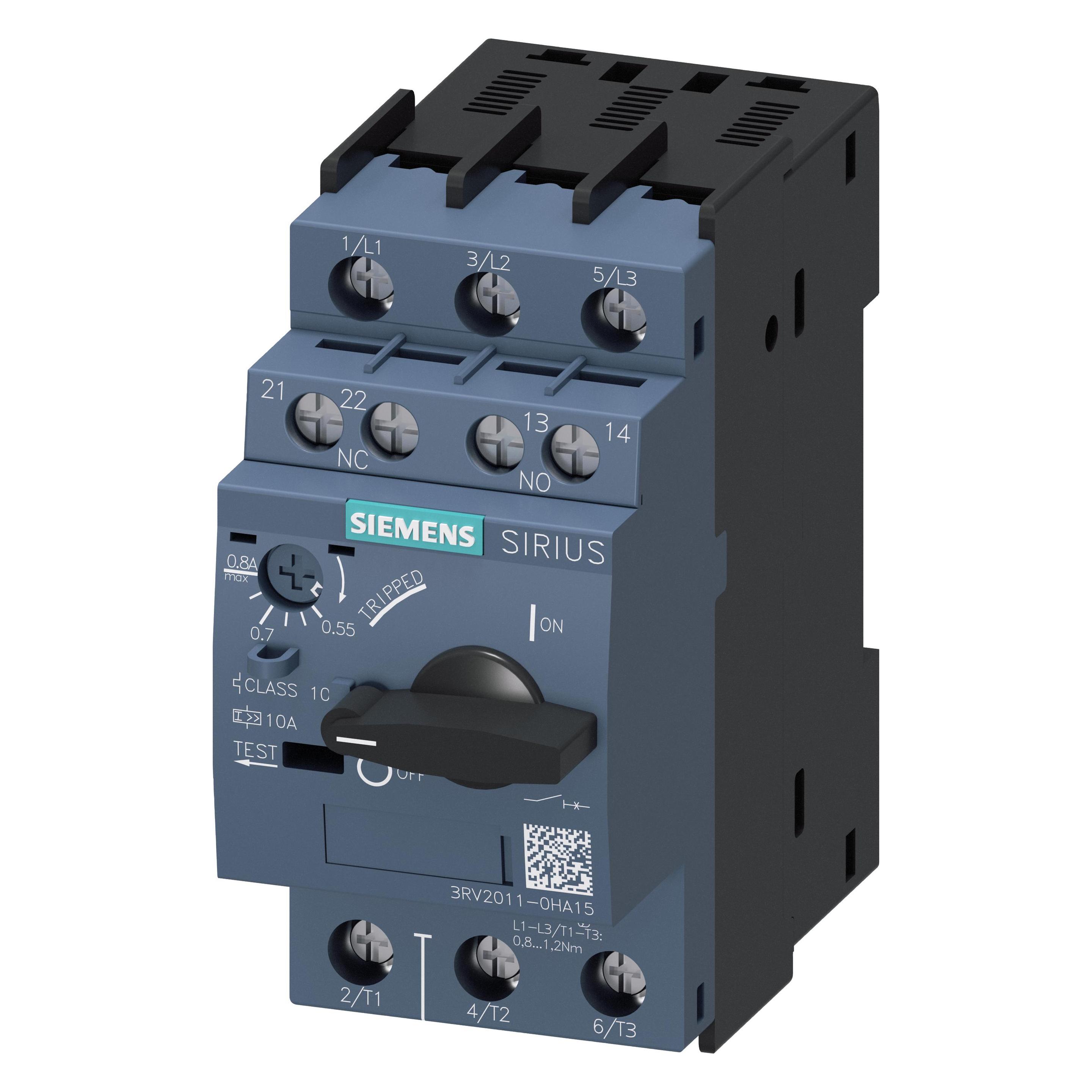 Siemens, Schutzschalter, Circuit Breaker S00 0.55-0.8A 10A
