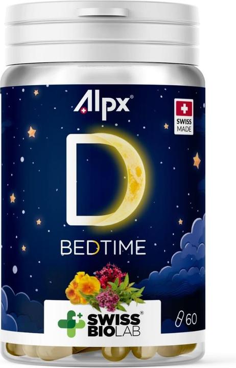 Actual product image Alpx BEDTIME Kaps Ds 60 Capsules (60 Piece, Capsules, 51 g)