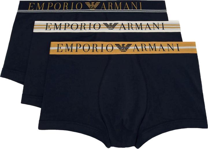 Actual product image Emporio Armani Trunks 3 Pack Shorts Knit (XL)