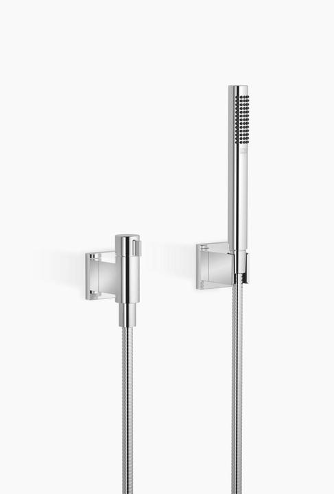 Dornbracht Schlauchbrausegarnitur mit Einzelrosetten, mit Ventil, 27809985