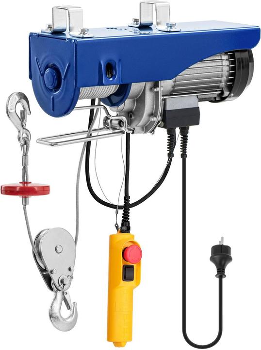 Produktbild MSW Seilwinde 800Kg Seilzug Hebezug Winde Motorwinde 230V Seilhebezug Flaschenzug
