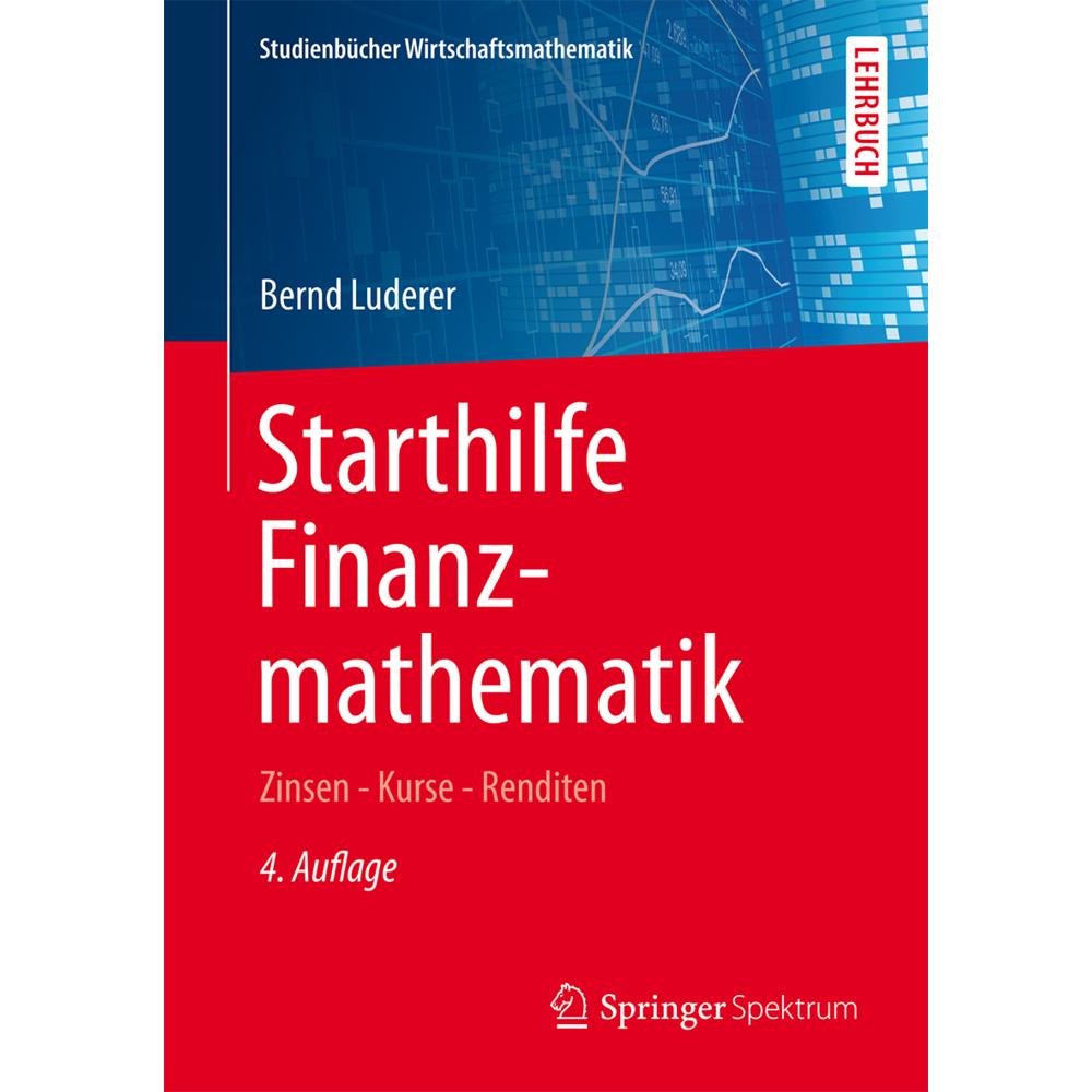 Starthilfe Finanzmathematik, Fachbücher von Bernd Luderer