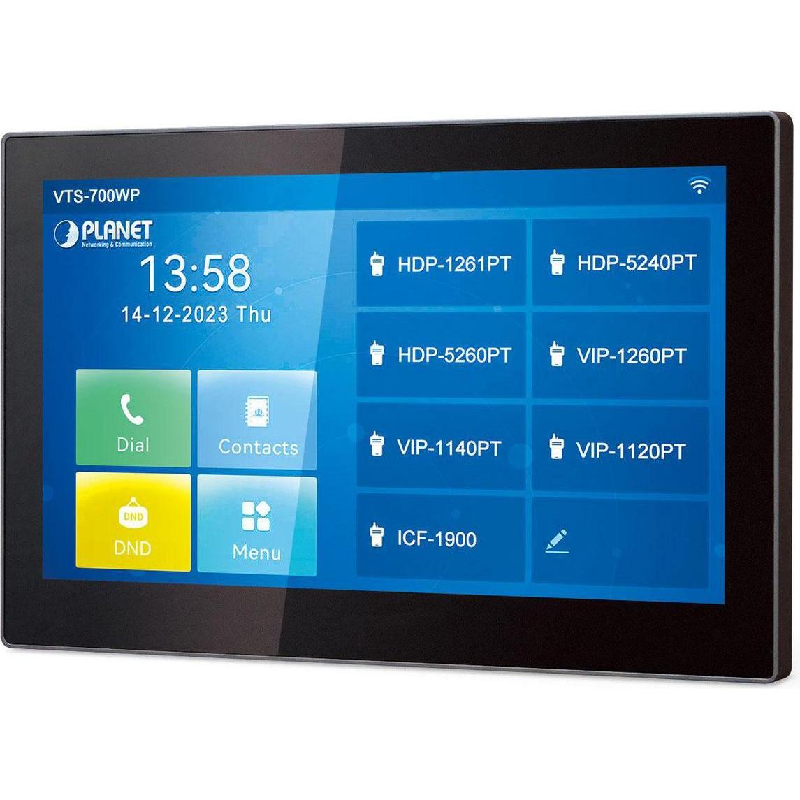 Planet 7-inch SIP Indoor Touch, Telefon