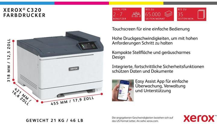 Produktbild Xerox C320 (Laser, Farbe)