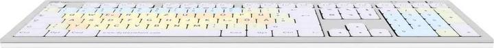 Actual product image Logickeyboard Dyslexia Keyboard ALBA DE (MAC) (DE, Cable)