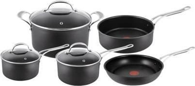 Actual product image Tefal Pan set Hard Anodized 18 cm/20 cm/24 cm (24 cm, Pan set + pot set)