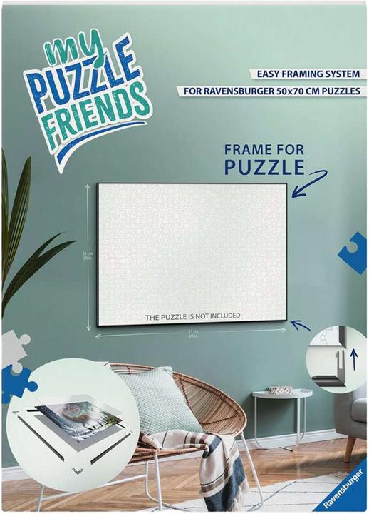 Actual product image Ravensburger Puzzle picture frame 1000 pieces (1000 pieces)