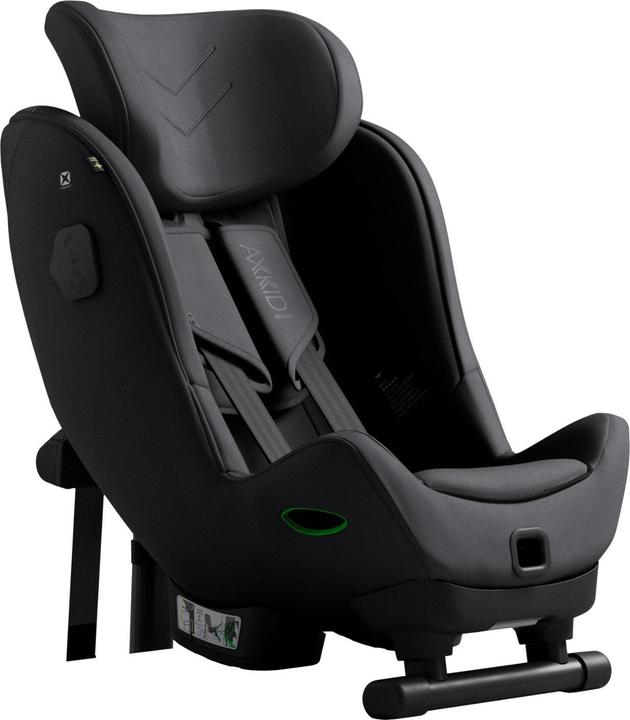 Actual product image Axkid Minikid 4 MAX Car Seat, 61–125 cm, gray (Booster seat, ECE R129/i-Size Standard)