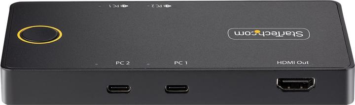 Actual product image StarTech com C2-H46-UC2-PD-KVM, 4096 x 2160 pixels, 4K Ultra HD, 10 W, Noir