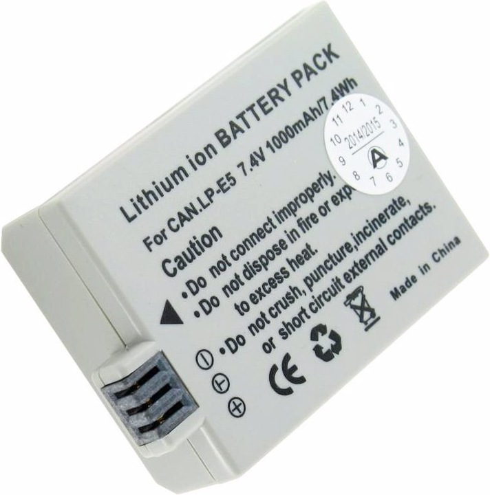 Actual product image Canon Battery EOS-450D (Rechargeable battery)