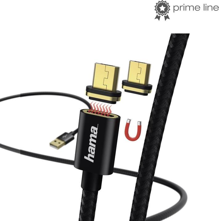 Produktbild Hama USB A– Micro USB (1 m, USB 2.0)
