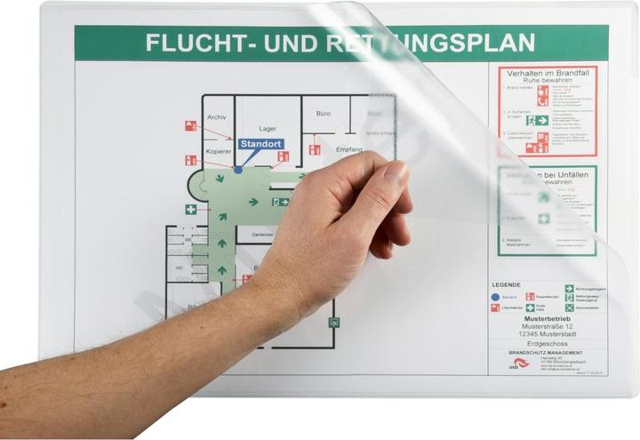 Produktbild Eichner Magnettasche, DIN A3 hoch, Öffnung kurze und lange Seite (A3, 1x)