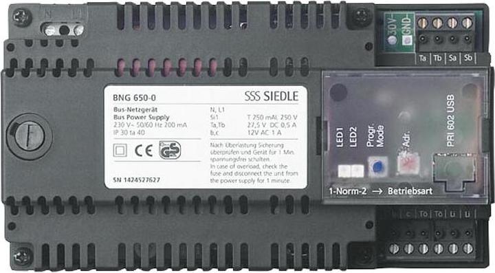 Actual product image Siedle Bus power supply unit