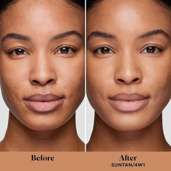 Produktbild Laura Mercier Liquid makeup (Real Flawless Foundation) 30 ml - Shade: 4W1 Suntan (4W1 Suntan Tan)