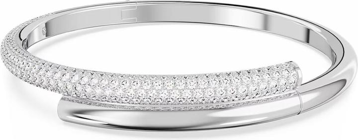 Actual product image Swarovski Dextera Bangle White (16 cm, Swarovski Metal)