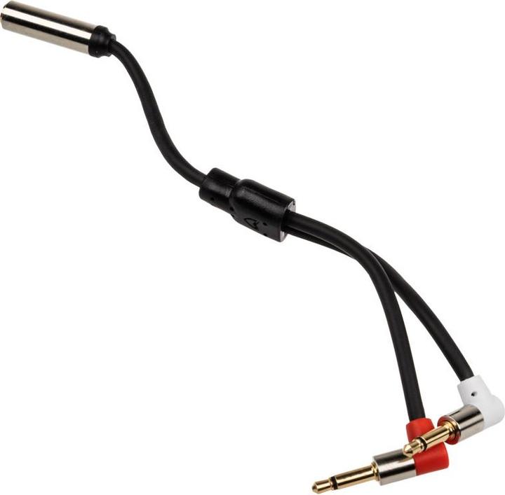Produktbild InLine Slim Audio Kopfh. Flugz.-Adapterkab. (0.15 m, 3.5mm Klinke (AUX))