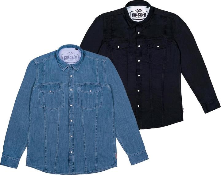 Immagine prodotto Checker Original Hemd Dynasty Denim (S)