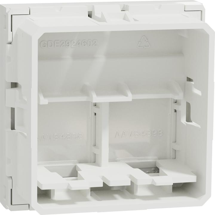 Produktbild Schneider Electric Dataudtag 2xRJ45 S-one, hvid
