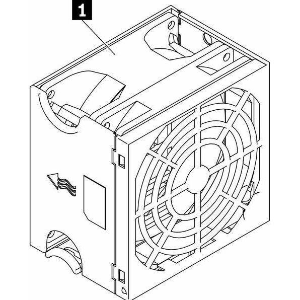 Lenovo ISG ThinkSystem ST650 V2 Standard Fan Kit, Server Zubehör