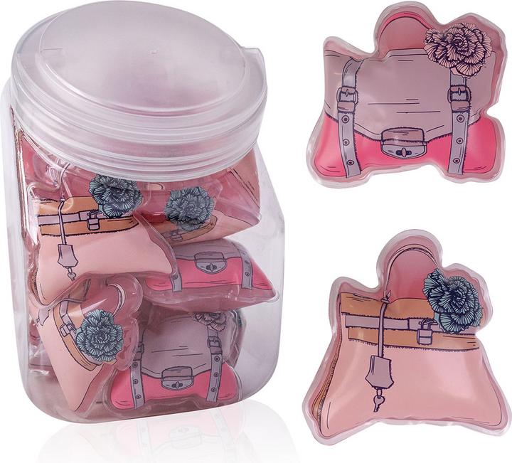 Actual product image Accentra Mini shower gel BOUDOIR BEAUTY in handbag shape, 50ml, 2 assorted motifs, fragrance: Summer Fruits