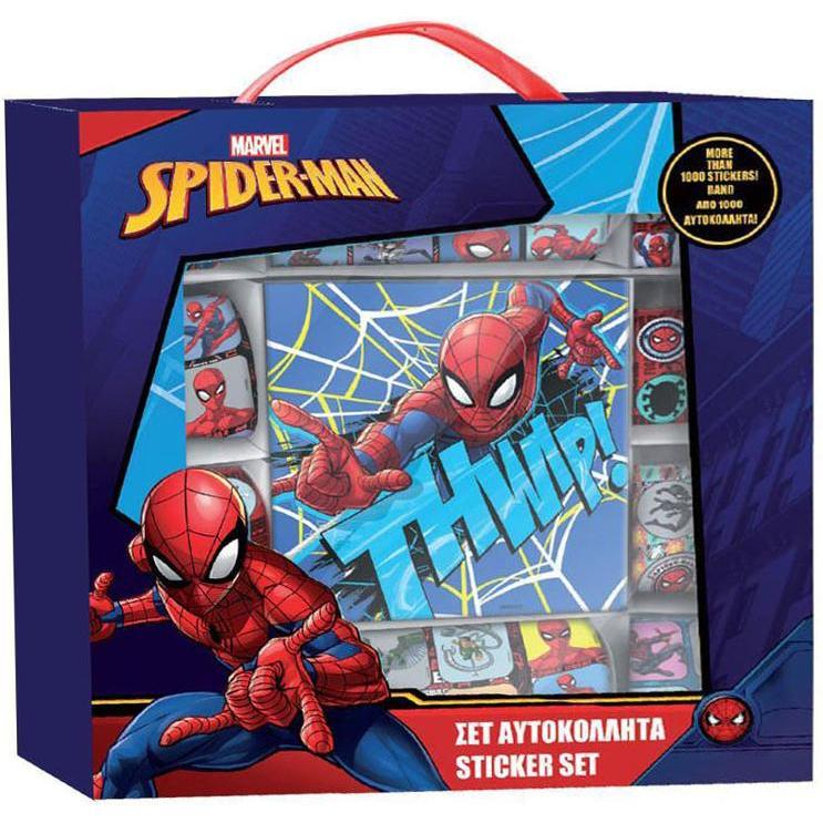 Sticker, Aufkleber-Set Spiderman, 1000-tlg.