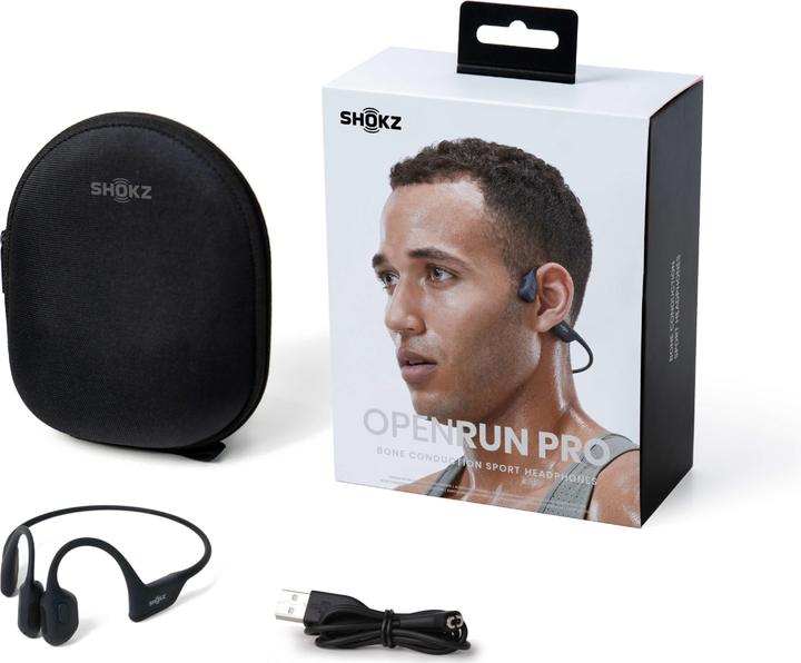 Produktbild Shokz OpenRun Pro (keine Geräuschunterdrückung, 10 h, Kabellos)