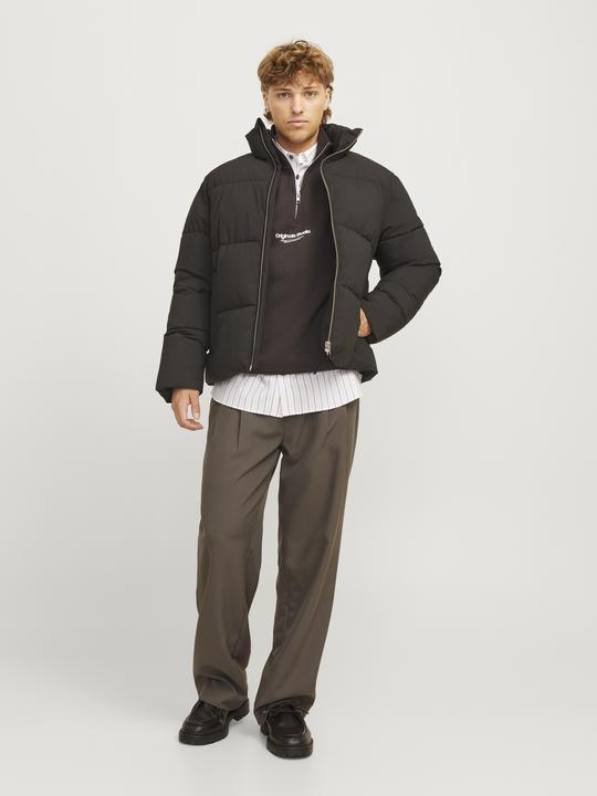 Produktbild Jack & Jones Text Sweatshirt mit halbem Reissverschluss Sweatshirt mit halbem Reissverschluss (M)