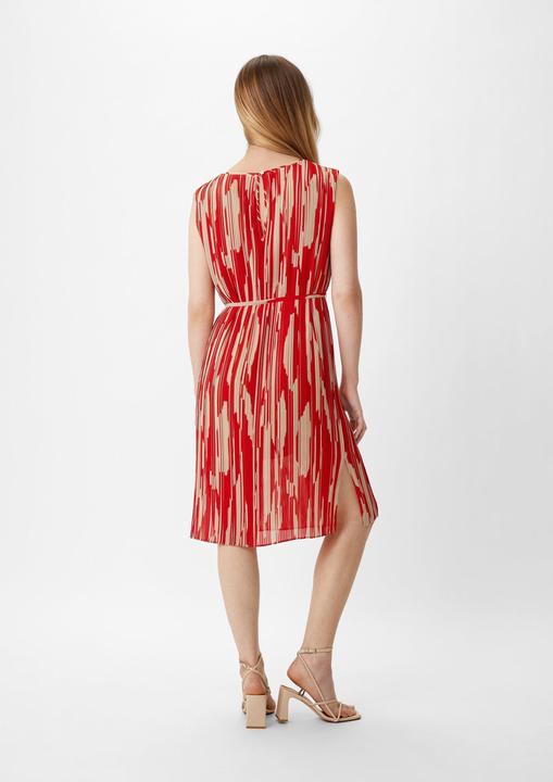 Produktbild Comma Kleid Chiffonkleid mit Plisseefalten (42)