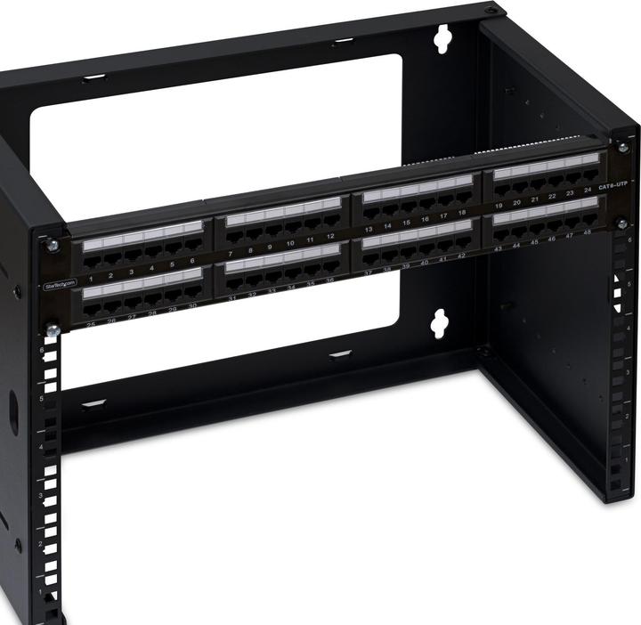 Actual product image StarTech 48-PORT 2U CAT6 PATCH PANEL NMS NS ACCS
