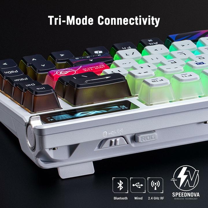 Produktbild ASUS ROG Azoth X (USA, Kabelgebunden, Kabellos)