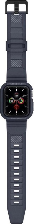 Actual product image Spigen RUGGED ARMOR "PRO" Apple Watch 4 / 5 / 6 / 7 / 8 / SE (44 / 45 MM) CHARCOAL GRAY
