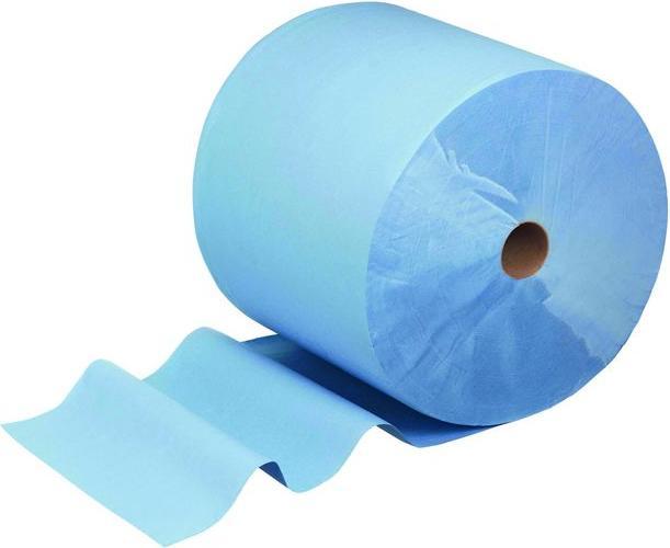 Actual product image Kimberly-Clark Wipe WYPALL L30 7359 L380xW350approx. mm blue 3-ply (1000 pcs.)