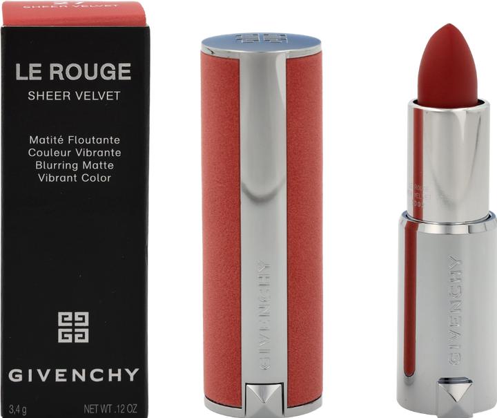 Produktbild Givenchy Le Rouge Sheer Velvet Matte Refillable Lipstick (N27 Rouge Infuse)